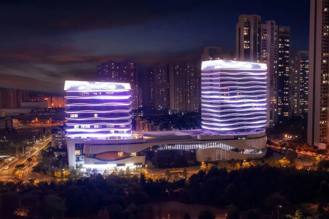 用燈光打造海浪風(fēng)帆，邀您共賞寧德市夜景新地標(biāo)