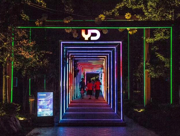 筑夢(mèng)古運(yùn)、智慧光影，勇電照明助力杭州燈光小品秀璀璨綻放