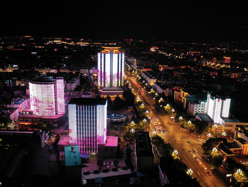 一座城，萬盞燈；魅力麗江，城市燈光再升級