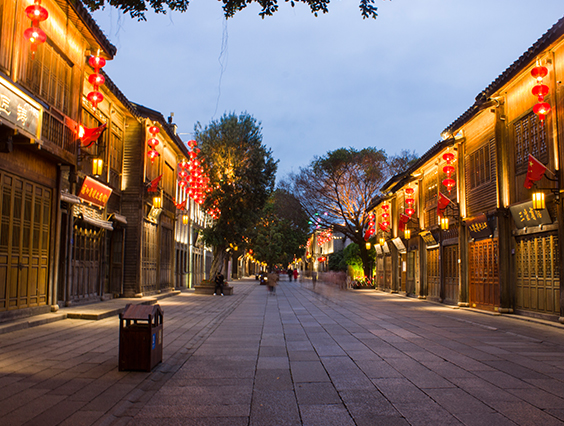 福州三坊七巷煥新顏，千年巷陌的燈火闌珊