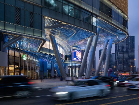 超2200㎡LED異形屏天幕火爆長(zhǎng)沙！邀您沉浸式遨游星空